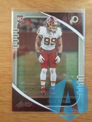 2020 Panini Absolute Chase Young #117 Washington Redskins RC